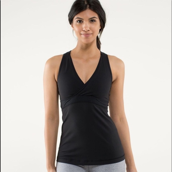 lululemon Black Swan Deep V neck size small - Picture 9 of 9